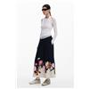 Desigual Gonna midi a fiori