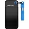 VERBATIM SSD Esterno Verbatim Pocket 1 TB USB tipo-C 3.2 Gen 2 Nero/Blu