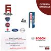 Bosch Candele Fiat 600 1.1 Stilo 1.4 1.2 16v Tipo 1.4 95 CV Ford KA BOSCH 0242135515