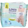 lines Pannolone per incontinenza lines specialist derma pants plus l 14 pezzi