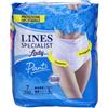 Lines Specialist Lady Pants Plus Mutandina Incontinenza Taglia L 7 Pezzi