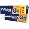kukident doppia azione Kukident Plus Morso Insuperabile Crema Adesiva per Dentiere Totali e Parziali 57g