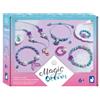 Janod - 6 Gioielli da Creare - Tema Sirene - Magic Ocean - Kit Creativo per Bambini - Apprendimento della Motricità Fine e Concentrazione - A Partire dai 6 Anni - J09126
