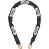 ABUS Catena 8KS - catena in acciaio di 8mm di spessore per il fissaggio di biciclette, sedie, macchine e altro ancora - con guaina in tessuto - abbinabile, ad esempio, a un lucchetto - lunghezza 110cm