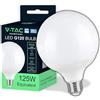 V-TAC Lampadina LED Globo 18W (Equivalenti a 125W) - Chip Samsung - Attacco E27 - G120-2000 Lumen - Lampadina LED Massima Efficienza e Risparmio Energetico - Luce 6500K Bianca Fredda