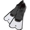 Cressi Light, Pinne Corte Leggere e Potenti per Nuoto/Snorkeling Unisex-Adulto, Bianco, 43/44 EU