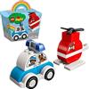 LEGO 10957 DUPLO My First Elicottero antincendio e Auto della polizia