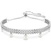 SWAROVSKI BRACCIALE ARIANA GRANDE X SWAROVSKI, CRYSTAL PEARL, 5720870
