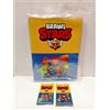 ALBUM RACCOGLITORE BRAWL STARS + 2 BUSTINE CARD DIRAMIX
