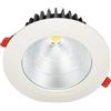 Sulion da incasso 36 W Cobprime, luce calda 3000 K, bianco