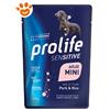 Prolife Dog Sterilised Adult Sensitive Mini Maiale e Riso - Bustina Da 100 Gr