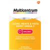 HALEON ITALY Srl Multicentrum Cuore, Mente e Vista Boost Omega 3 - Integratore per il benessere del cuore e della vista - 60 capsule