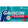 Reckitt Benckiser Gaviscon 250MG+133,5MG 24 Compresse Masticabili Gusto Fragola