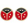 Biojoux Orecchini 720 Baby Ladybug 14GP
