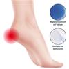 TecniWork Talloniera antishock in gel Misura Small 36-39 1 paio