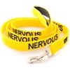 Dexil Nervous (Give Me Space) - Guinzaglio per cani con manico imbottito in neoprene, 60 cm, 1,2 m, 1,8 m, previene gli incidenti avvisando gli altri del vostro cane in anticipo (1,2 m)