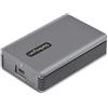 StarTech.com StarTech.com Thunderbolt 3 to Ethernet Adapter, 10GbE, Multi-Gigabit, Thunderbolt 3 to RJ45 Network Adapter, 10GBASE-T/5-2.5GBASE-T NIC, TB3/TB4 10G Network Adapter w/ TB3-Certified Cable, TB3 10GbE, Win/Mac (TB310G2) - Adattatore di rete - …