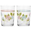 THUN Pasqua 2023, Set 2 Bicchieri in Vetro Decorato, Versione Maxi, Linea Pasqua Favolosa, Capacità 50 cl