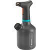 Gardena EASYPump - Spruzzatore a Pompa, Turchese, Nero, Grigio, Arancione, 1 L con Batteria