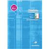 Clairefontaine 6148C blocco carta A4 21x29,7cm 100p 90g copertina blu
