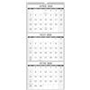 Feteulo Calendario da parete 2023-2024, da aprile 2023 a luglio 2024, calendario 3 mesi con visualizzazione verticale, calendario da parete 3 mesi 2023-2024, 28 x 66 cm, calendario mensile grande, piatto,