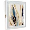 Maiso Cer-Plast Armadietto Portachiavi In Legno Con Pannello Portachiavi Organizer Per Chiavi Da Parete Stile Vintage