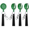 PATIKIL 4pz Portapenne Retrattile Portapenne Portamatite Elastico Verde