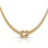 Louis Ciocchetti dal 1887- Collana Argento 925 Con Nodo, Regolabile, Nodo Simbolico per Amore, Amicizia e Infinito ideale per regalo San Valentino, made in italy