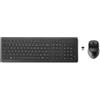 HP Tastiera e Mouse HP 3M165AA Qwerty in Spagnolo Nero Bluetooth