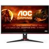 Aoc Monitor 27" 2K 1440p QHD Adaptive Sync Black e Red Q27G2E BK