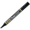 PENTEL MARCATORE PERMANENTE N860 PUNTA SCALPELLO NERO N860-AE