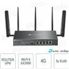 OMADA ER706W-4G - TP-Link Omada ER706W-4G Router VPN Gigabit AX3000 4G+ Cat6