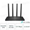 OMADA ER605W - TP-Link Omada ER605W Router VPN Gigabit - Wi-Fi 6 AC1350