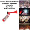 Tromba Manuale da Stadio Trombetta Rumorosa a Stantuffo Feste Party Carnevale