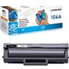 LOSMANN 106A Toner Cartucce compatibili per HP 106A W1106A per HP Laser 107a 107r 107w MFP 135a 135r 135w 135wg MFP 137fnw 137fwg con chip (1 Nero)