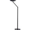 Unilux Lampada da terra articolata Varialux - a led - base diametro 34 cm - H 160/180 cm - 23 W - nero - Unilux 400090469