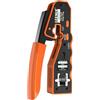 LEENUE Pinze per crimpare RJ45, pinze per crimpare reti RJ45, pinze Lan RJ45 per spine RJ45 Cat7 Cat6 Cat5, taglio, spelatura, crimpatura Pinza Ethernet All-in-One con 2 lame di ricambio 1 confezione