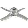 CDDCWZ Lama di Ricambio Compatibile con Macchina per Gelato Ninja Creami Serie NC500, Lama di Miscelazione in Acciaio Inossidabile di Ricambio per Ninja Creami NC500C NC501 NC501C CN501CO NC501H