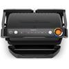 Moulinex OptiGrill+, Griglia Elettrica da Interno Ideale per Cucinare Carne, Pesce e Verdure, Indicatore di Cottura e 6 Programmi Automatici, Piastre Antiaderenti, Facile da Pulire, GI7178