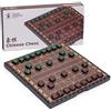 Yellow Mountain Imports Scacchi Cinesi (Xiangqi) Grande Set da Viaggio Magnetico (37 cm) con Pezzi Neri