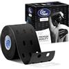 CureTape nastro kinesiologico originale 5 cm x 5 m - nero (1 pezzi)