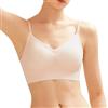 FFWTPY Donna Reggiseno Schiena Scoperta Push Up Reggiseni Senza Ferretto Senza Cuciture con Rimovibile Bralette Invisibile Reggiseno Senza Schienale Nuda Bra Sexy