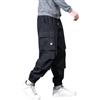 Generico Pantaloni Pelle Uomo Elasticizzati Pantaloni Uomo Taglie Forti Tuta Ginnastica Jogger Pantaloni Uomo Cargo Estivi Pantaloni Lavoro Stretch Uomo Pantaloni Wide Leg