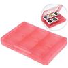 Generic Custodia per Schede di Gioco 28 in 1 Compatibile con 3DS / 3DS / DSi / DSi XL / DSi LL / DS / DS Lite Custodia per Cartucce di Archiviazione (Pink)
