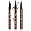 Boobeen 3 eyeliner impermeabili, nero e marrone, eyeliner a lunga durata con formula ad asciugatura rapida per un trucco occhi che dura tutto il giorno