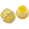 Moicstiy 2 coperture di ricambio per microfono in rete, compatibili con SM58 SM58LC SV100 RK143G, copertura per microfono vocale wireless (oro)