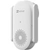 EZVIZ Campanello Wi-Fi per interni, volume regolabile da 0 a 72 dB, 20 suonerie, installazione plug-in, allarme acustico in tempo reale, controllo app, facile installazione, protezione della privacy,