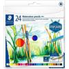 Staedtler 14610 C design Journey - Astuccio cartone 24 Matite Colorate aquarellables assortiti