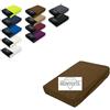 EXKLUSIV HEIMTEXTIL Lenzuolo con angoli elasticizzati in jersey di alta qualità, 90-100 x 200 cm, colore marrone cioccolato