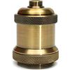 Srcasy E26 Vintage Portalampada, Base Holder Retro Alluminio, Adattatore Per Lampada a Sospensione, Ottone Vintage Socket, Per Presa Lampadina, Per Case, Uffici, Bar, Ristoranti